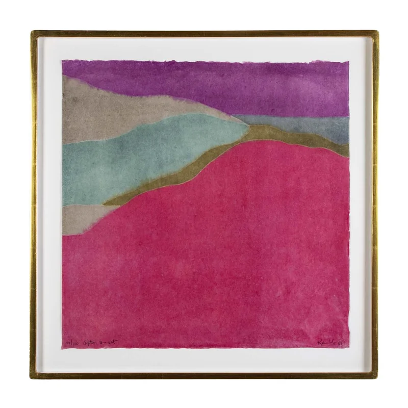 “After Sunset” Serigraph in Colors by Richard Kemble