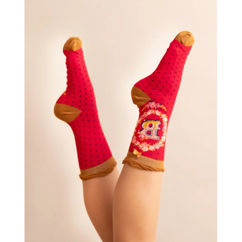 ‘B’ Alphabet Socks
