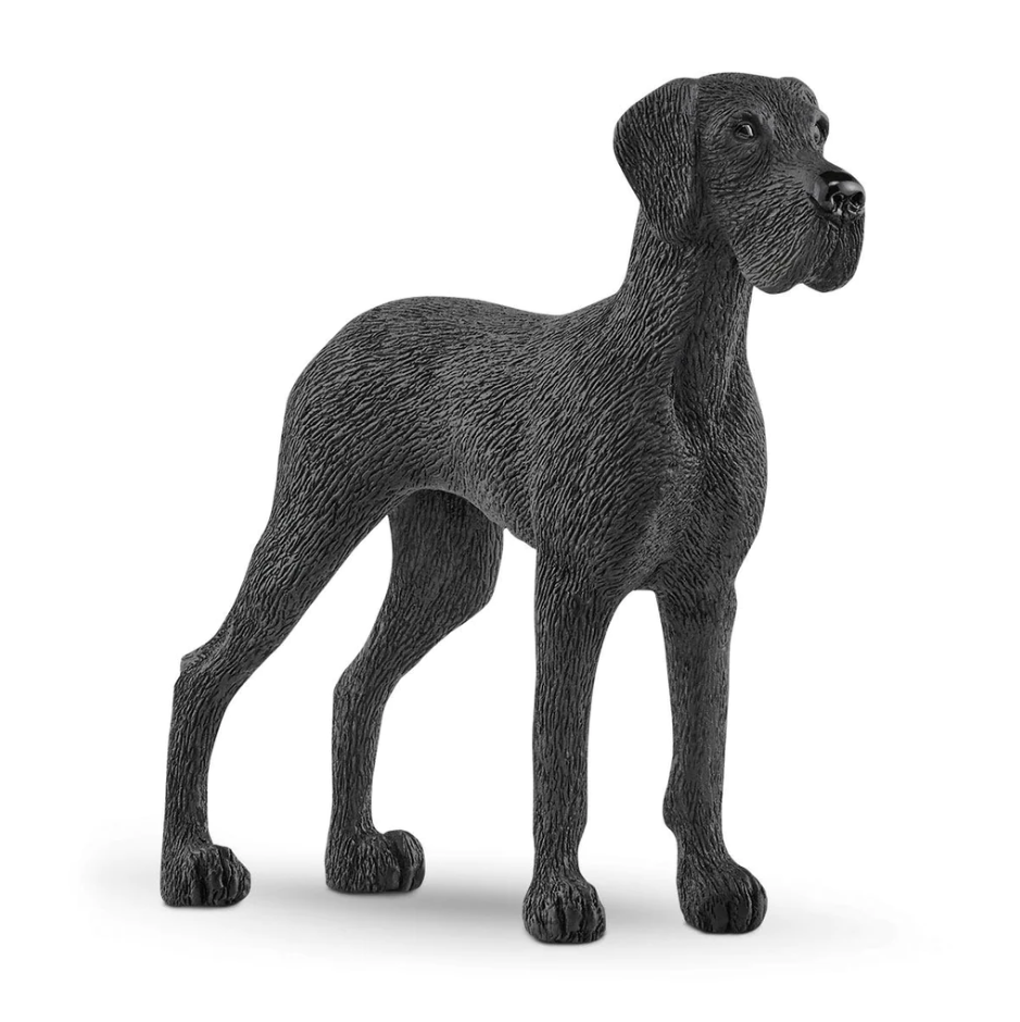 Great Dane Dog Figurine Black 3 Inches, Model 13962
