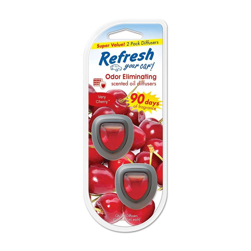 ! Very Cherry Scent Car Vent Clip 0.7 Oz Liquid
