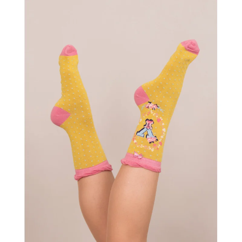 ‘Y’ Alphabet Socks