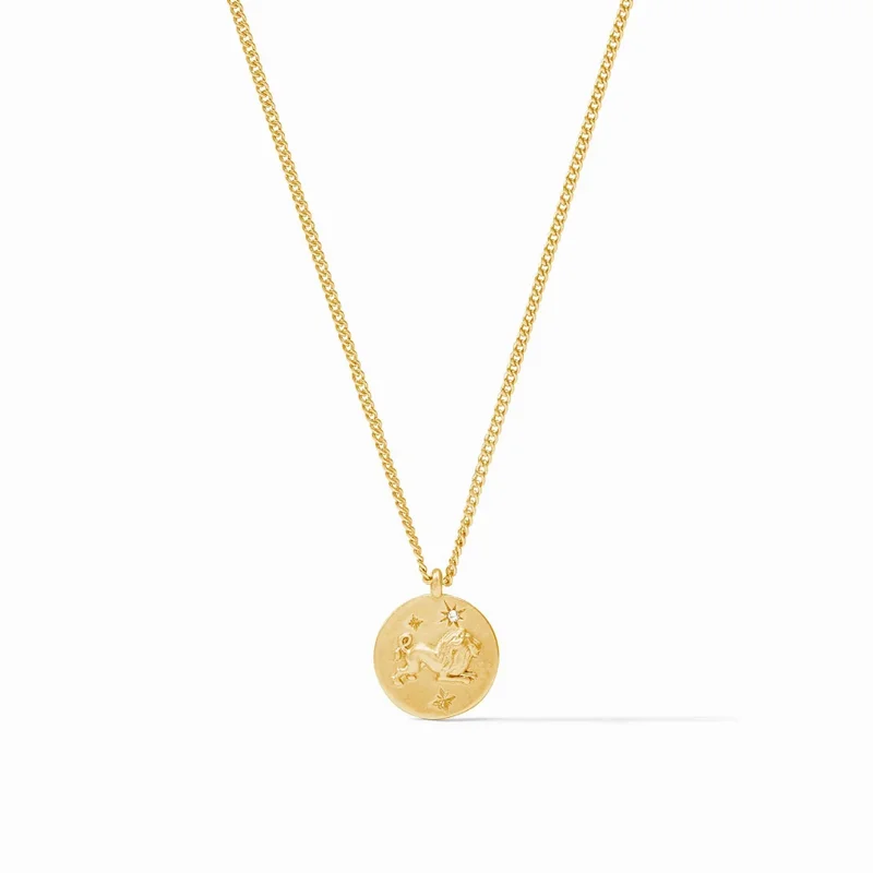 Zodiac Delicate Necklace, Leo